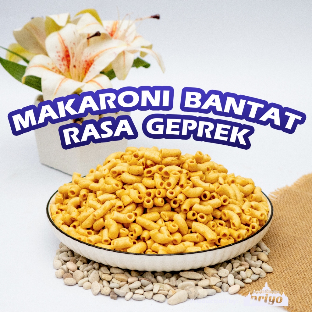 

Satu Bal Makaroni Bantat Geprek ( 1 Kg )