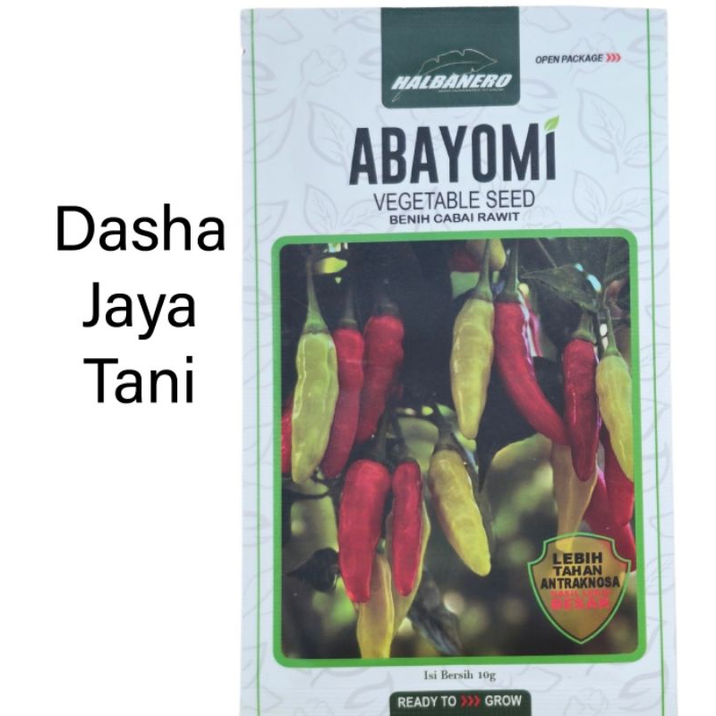 Benih Cabai Rawit ABAYOMI 10 gr