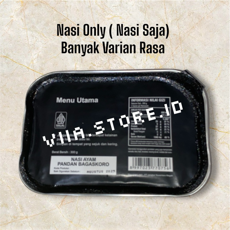 

[ NASI SAJA ] Ready Nasi Ransum TNI bisa pilih varian rasa