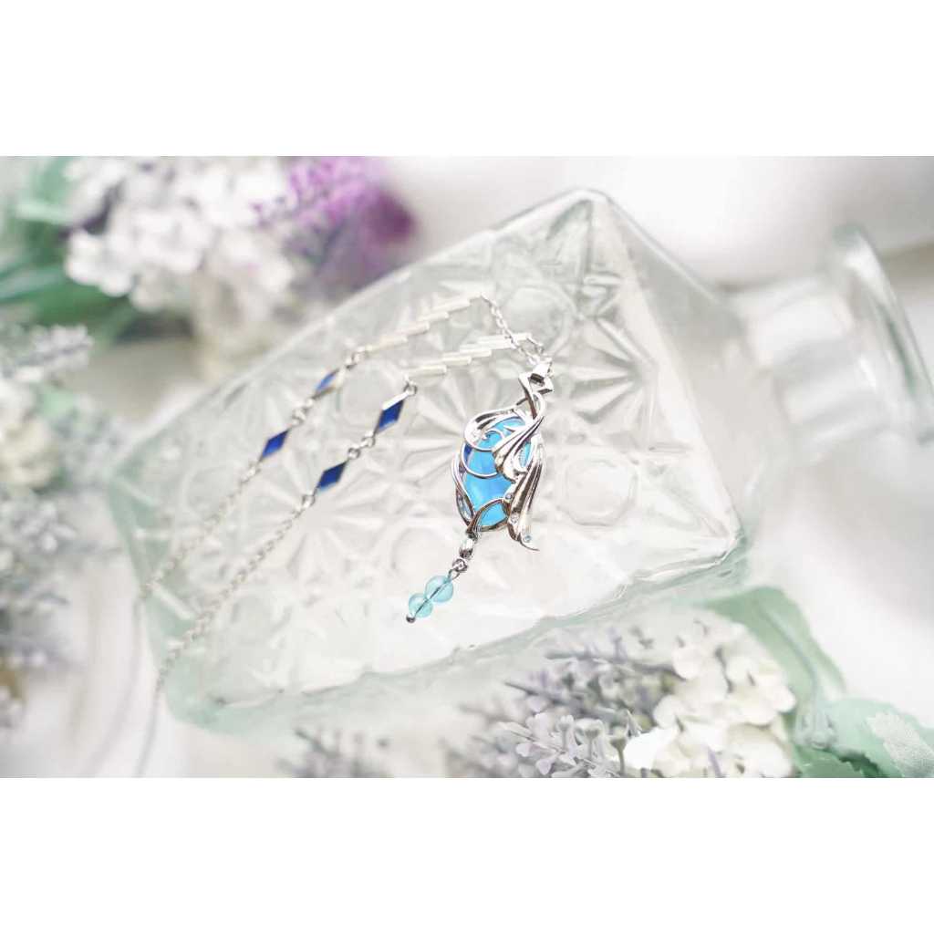 Kalung/Necklace Lovebrush Chronicles Cael Emerald