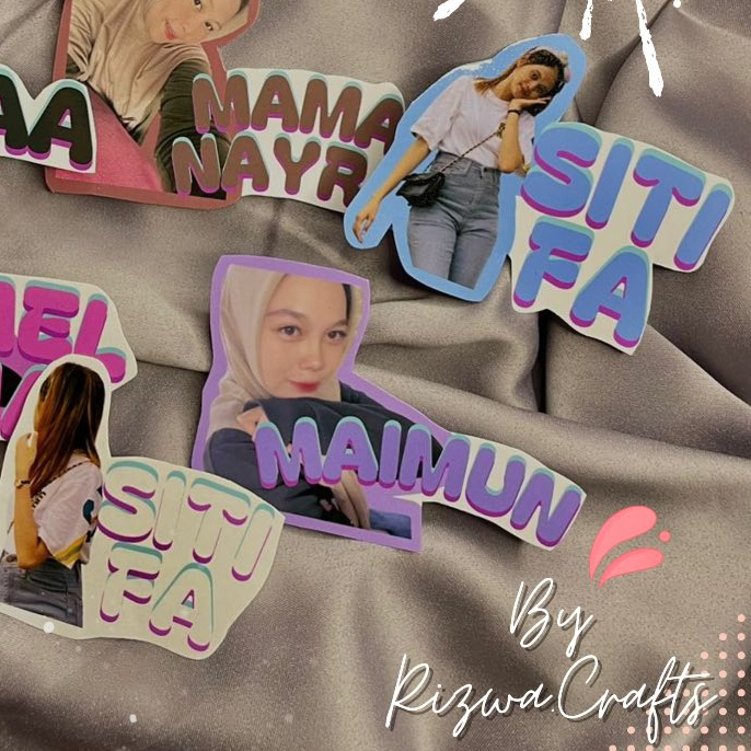 

Stiker custom by Rizwa (BACA DESKRIPSI)