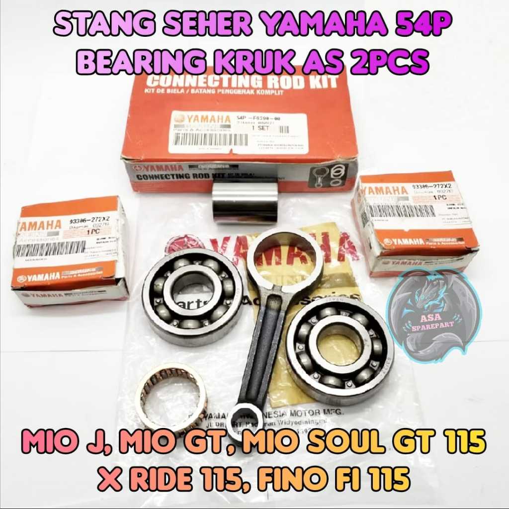 Stang Seher Set Bearing 54P Motor Yamaha Mio J , Mio GT , Soul GT 115 , Fino 115, X ride 115 Xride S