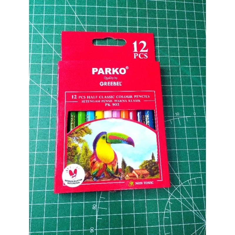 

pensil warna greebel parko pendek