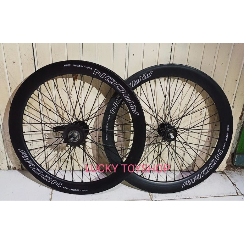 Velg sepeda 20 inch 4cm Torpedo
