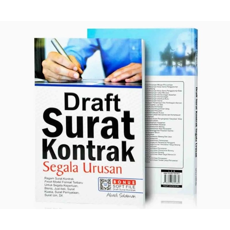 

DRAF SURAT KONTRAK SEGALA URUSAN