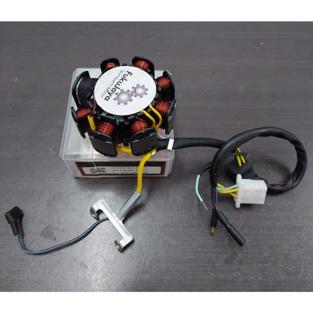 Fukuyama Stator Assy Comp 8 Spull Spul Spool Honda Tiger N'08 New 2008 (KCJ-661) - Fukujaya Sparepar