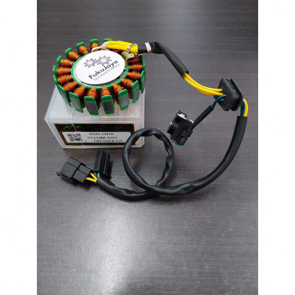 Fukuyama Stator Assy Comp 18 Spull Spul Spool + Pulser Suzuki Thunder 125 (32101-12F60) - Fukujaya S