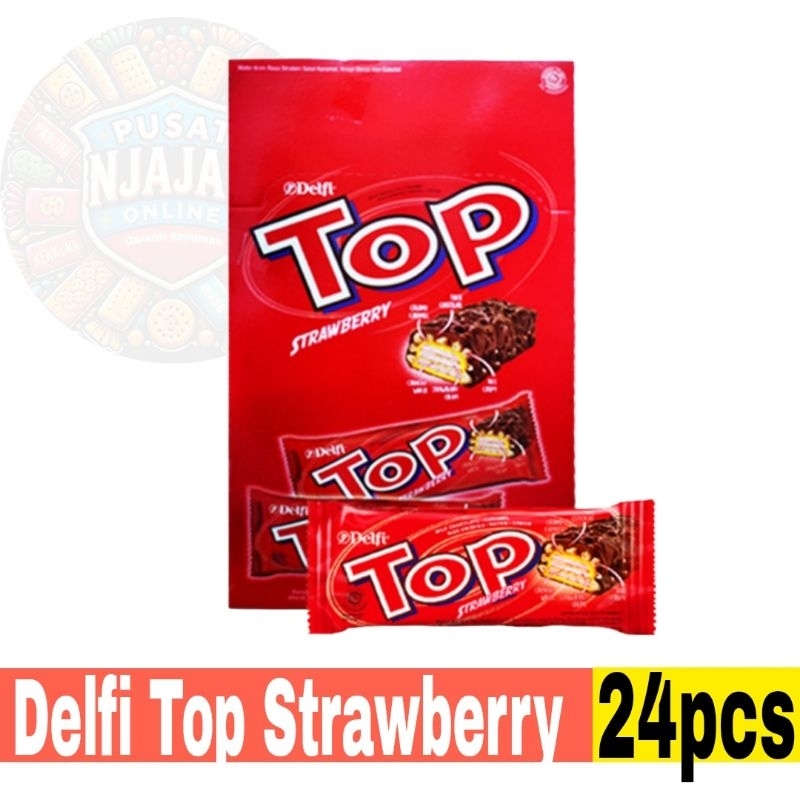 

Delfi Top Strawberry 9gr Box isi 24pcs