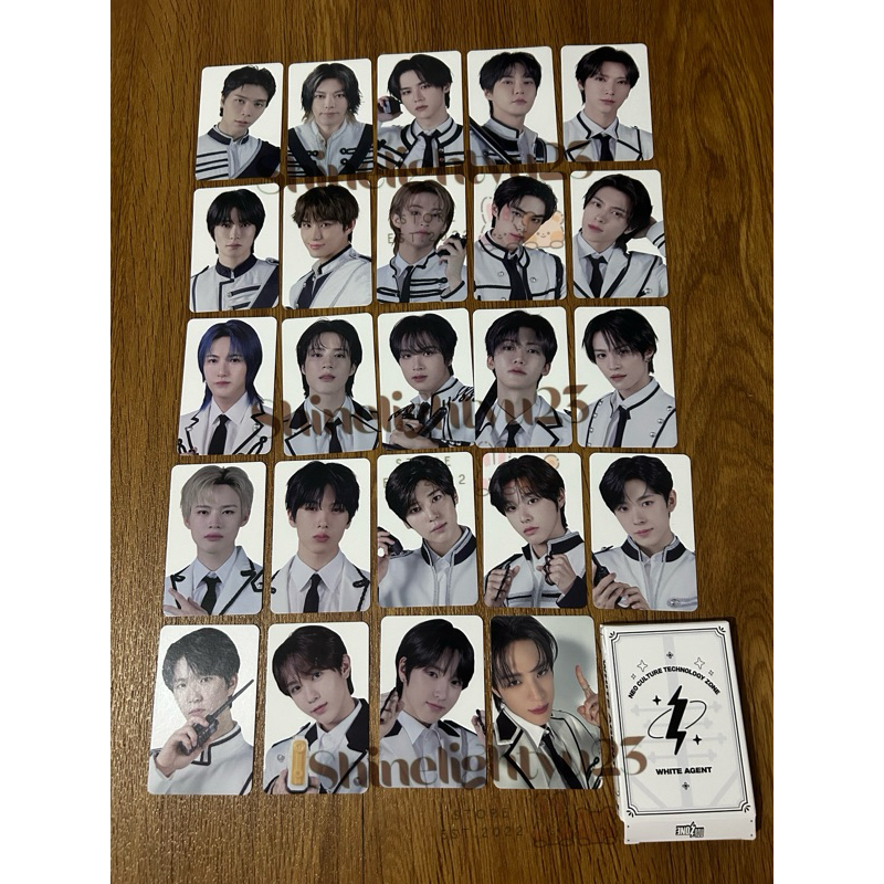 [READY STOCK] Sharing NCT Zone - White Agent ver