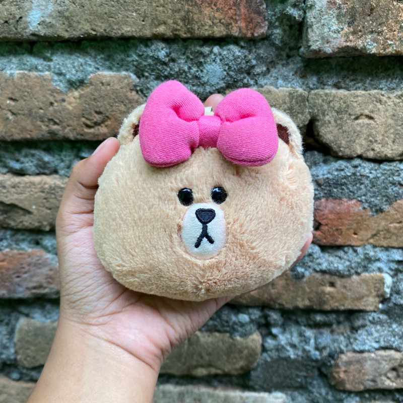 Dompet Koin Kepala Choco Line Friends