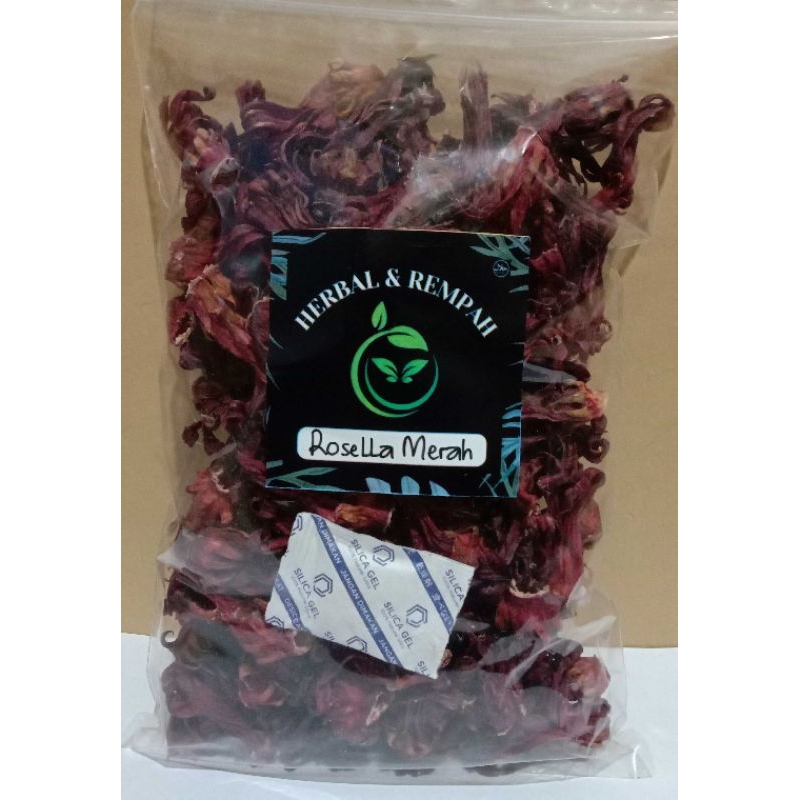 

Bunga Rosella Merah & Ungu Kering 100gr