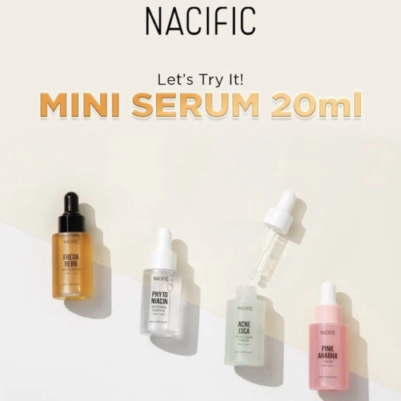RDA- Nacific Mini Pink Ahabha Acne Cica Fresh Herb 20ml