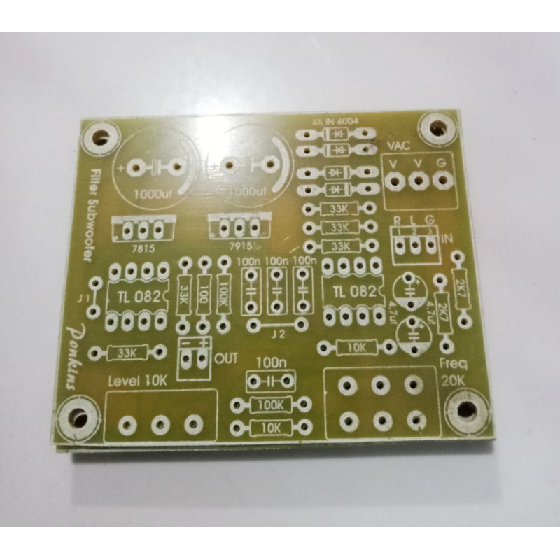 PCB Filter Subwoofer FR4