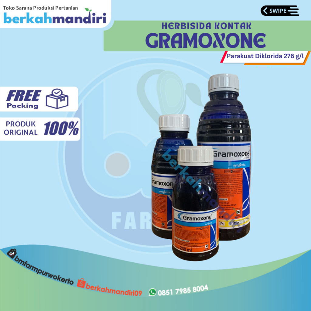 GRAMOXONE Herbisida Kontak gramoxone pembasmi rumput obat rumput