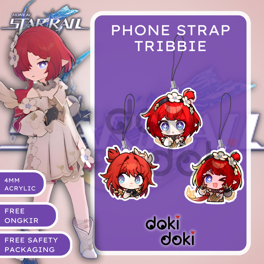 PHONE STRAP HP TRIBBIE HONKAI STAR RAIL
