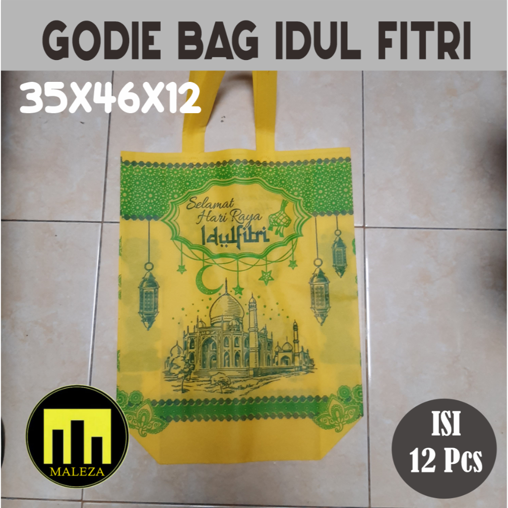 

Tas Idul fitri 35x 46 / Tas lebaran / goodie bag idul fitri 12 Pcs