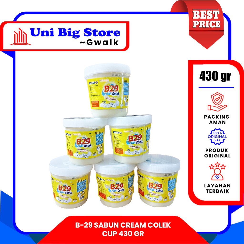B29 B-29 SABUN CREAM COLEK CUP - 430 gr