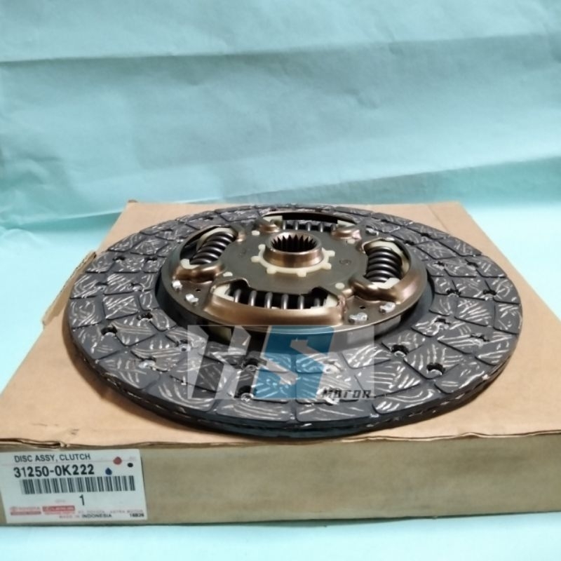 CLUTCH DISC ASSY / KAMPAS PLAT KOPLING KAIN KLOS MOBIL TOYOTA HILUX FORTUNER DIESEL 2005-2015 31250-