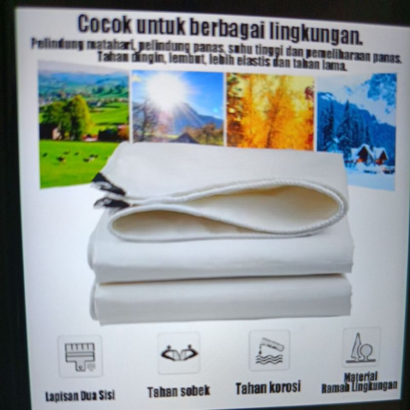 Terpal camping/alas tenda, atap tenda camping, terpal berkemah, dan Bisa untuk terpal mobil dll.