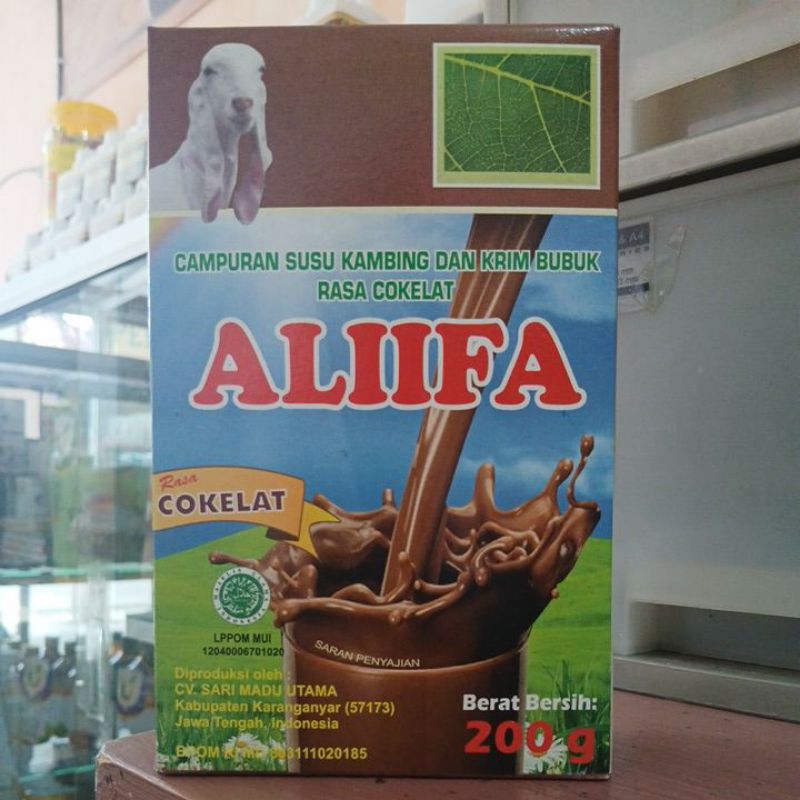 

SUSU KAMBING ALIIFA COKLAT 200GR