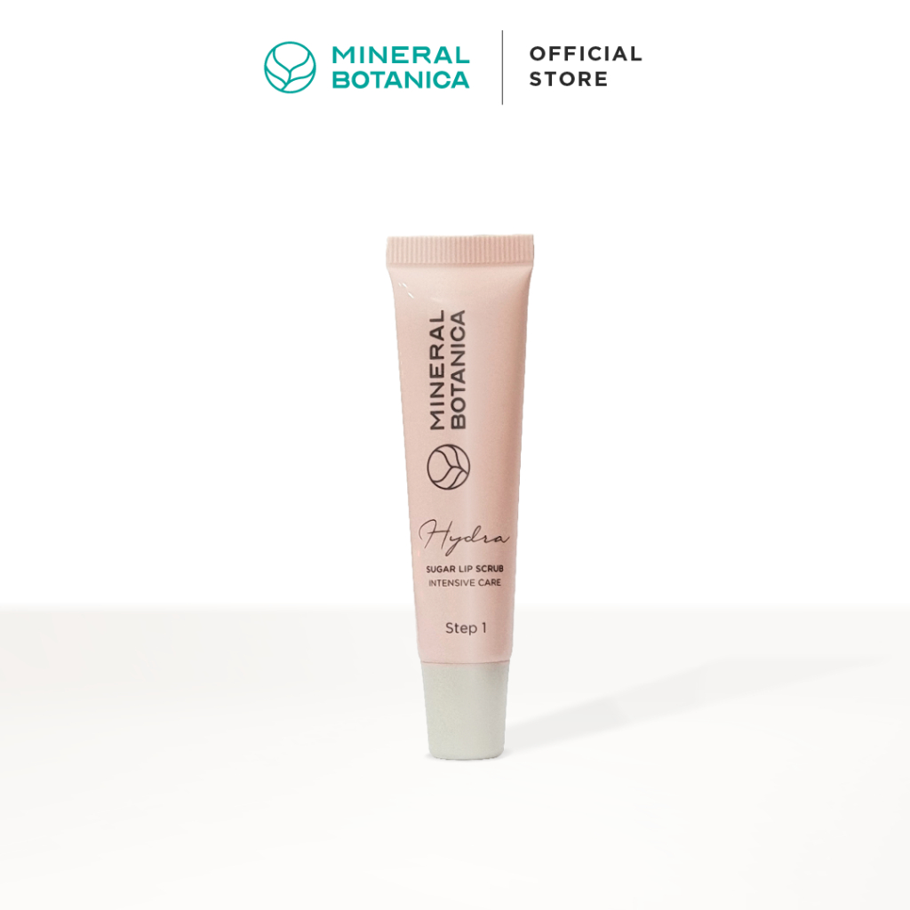 Mineral Botanica Hydra Sugar Lip Scrub Intensive Care 15g (mencerahkan dan mengeksfoliasi bibir)