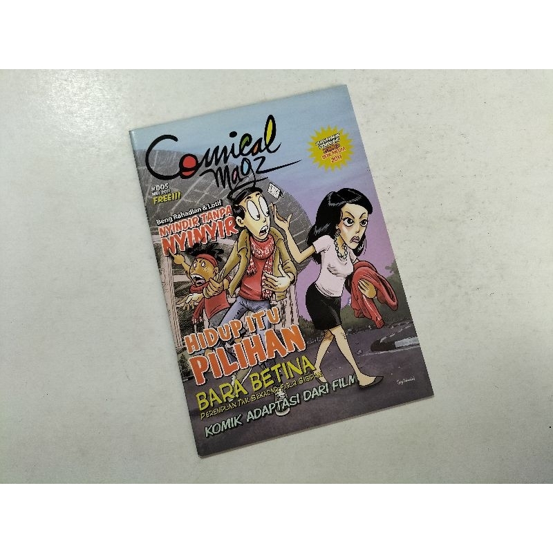 Majalah Comical Magz #005 (Mei 2011, Artikel : Beng Rahardian & Lotif + Komik Adaptasi dari Film + 1