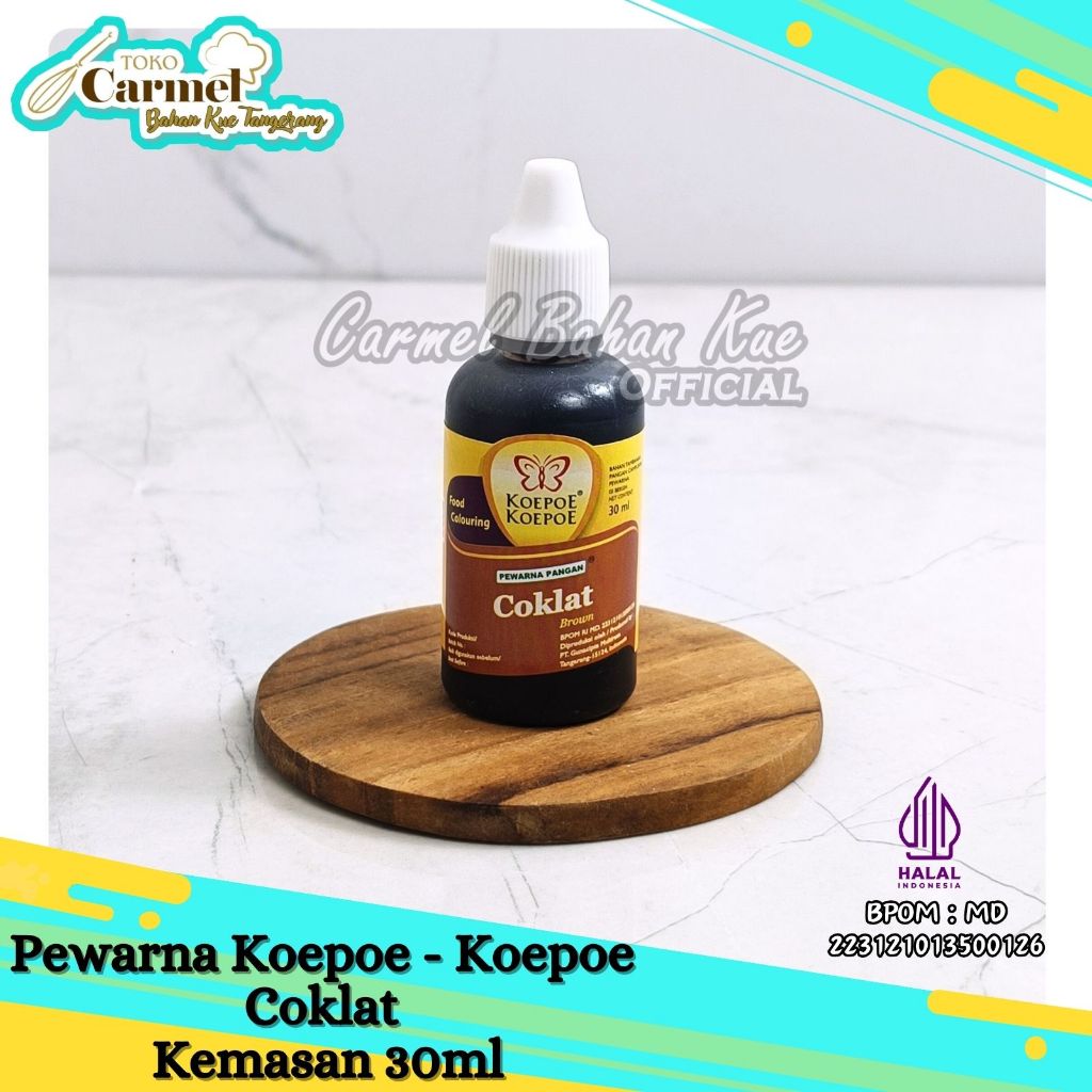 Pewarna Koepoe Koepoe 30ml / Pewarna Makanan Kupu kupu 2