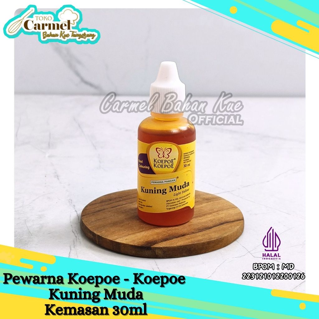 Pewarna Koepoe Koepoe 30ml / Pewarna Makanan Kupu kupu 6