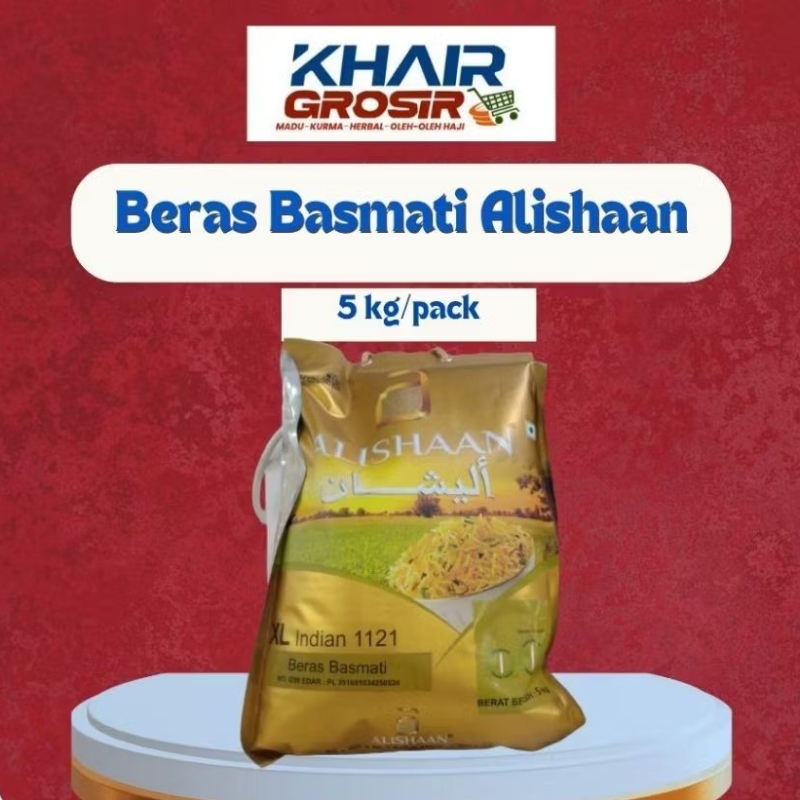 

Beras Basmati Alishaan 5 Kg