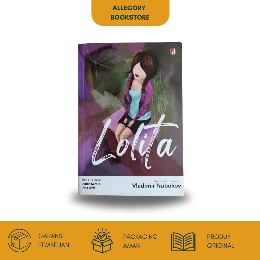 Buku Novel Preloved - Lolita karya Vladimir Nabokov