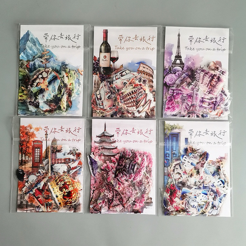 

(8AA) sticker transparan pemandangan alam bangunan sejarah historical building europe scenery nature
