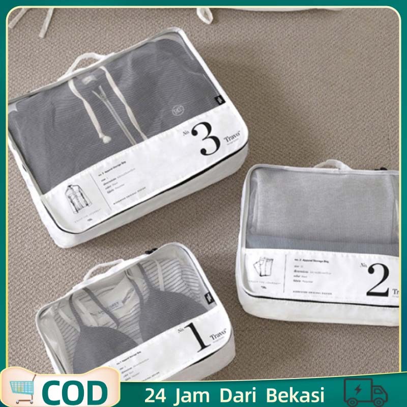 Tas Travel Bag Organizer Tas Tempat Penyimpanan Baju Koper Travel Clothes Bag  Tas Tempat Penyimpana