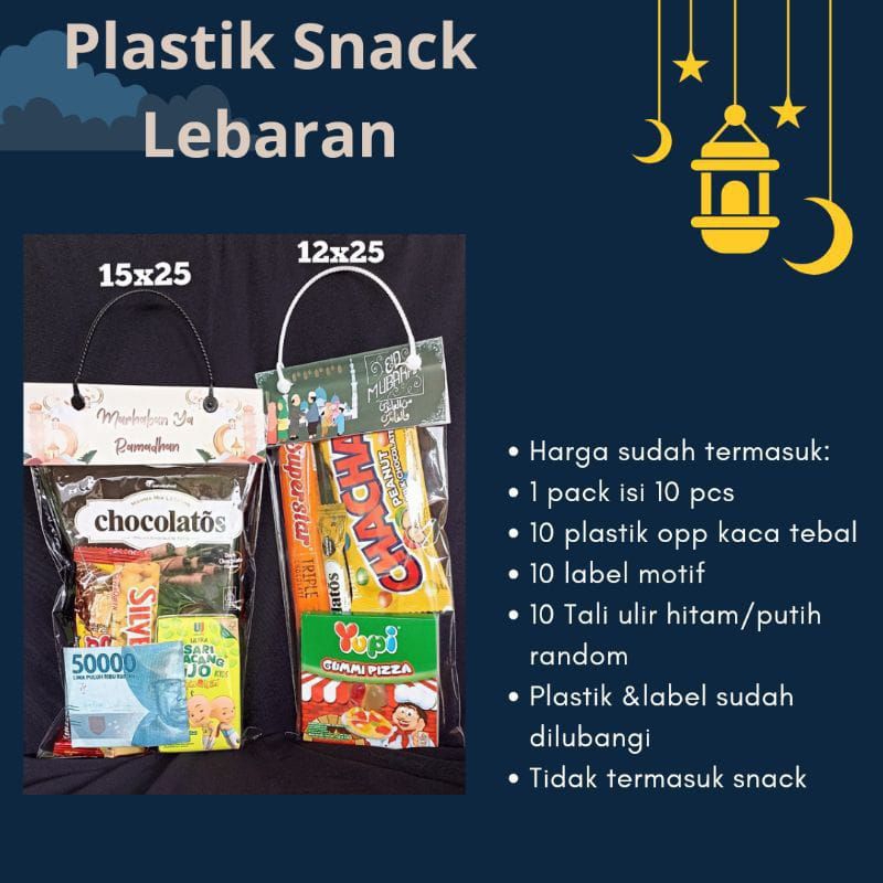 

Plastik Snack Lebaran Idul Fitri Hampers Anak Angpao Snack Idul Fitri