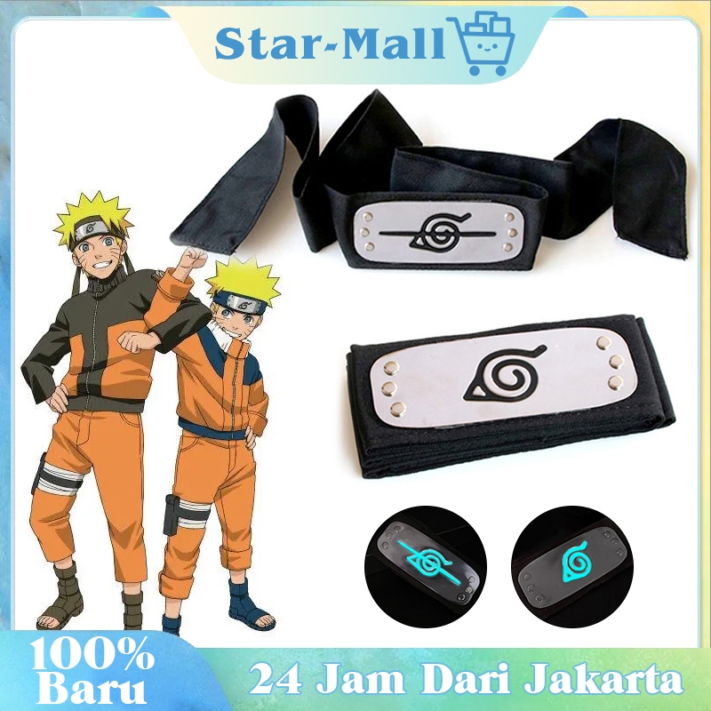 Ikat Kepala Naruto Konoha Naruto Anak Luminescence Termurah