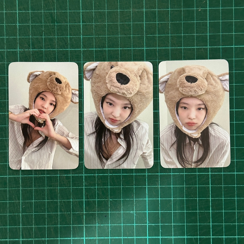JENNIE - Ruby Photocard PC POB WITHMUU FANSIGN EVENT