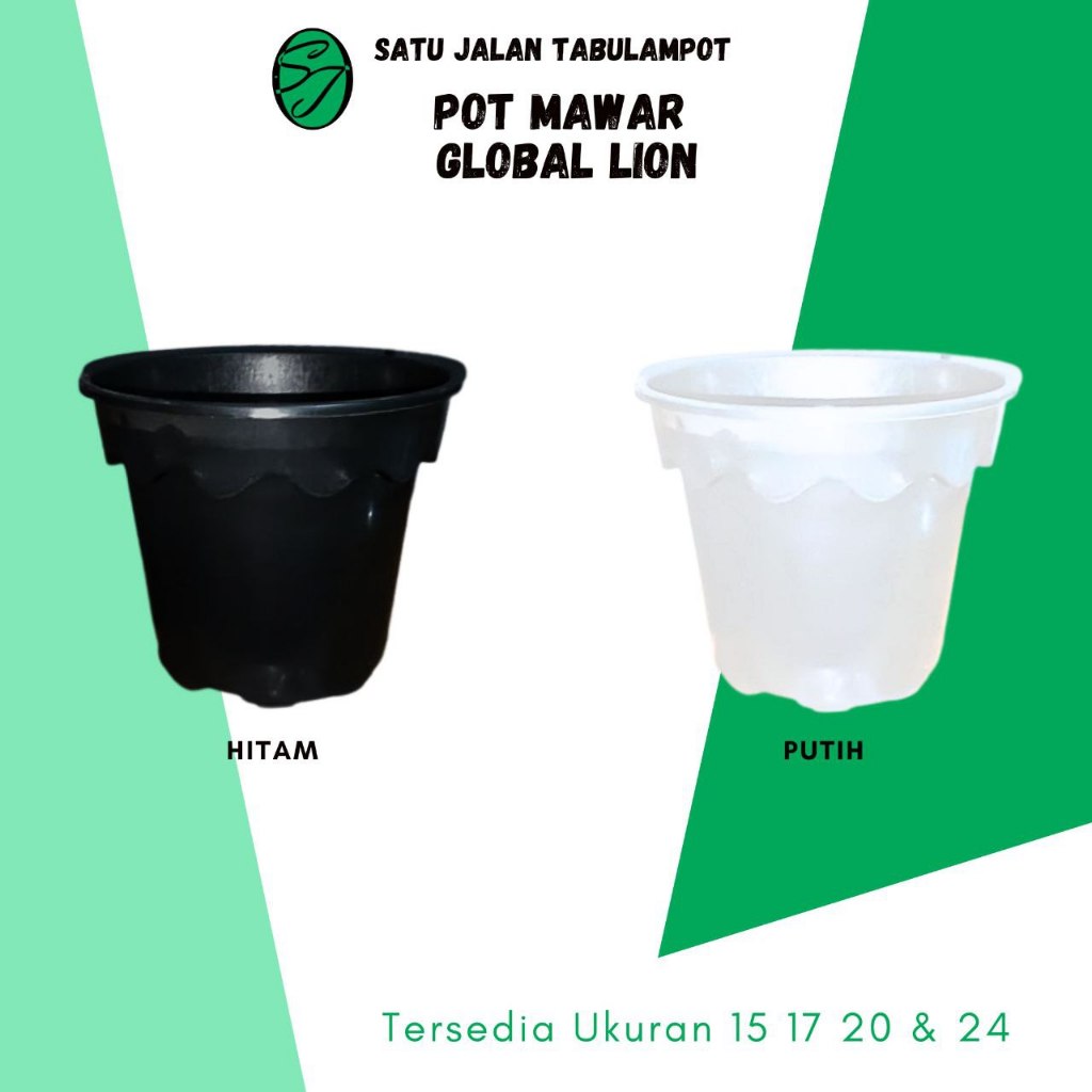 POT MAWAR UKURAN 15 17 20 24 GLOBAL LION