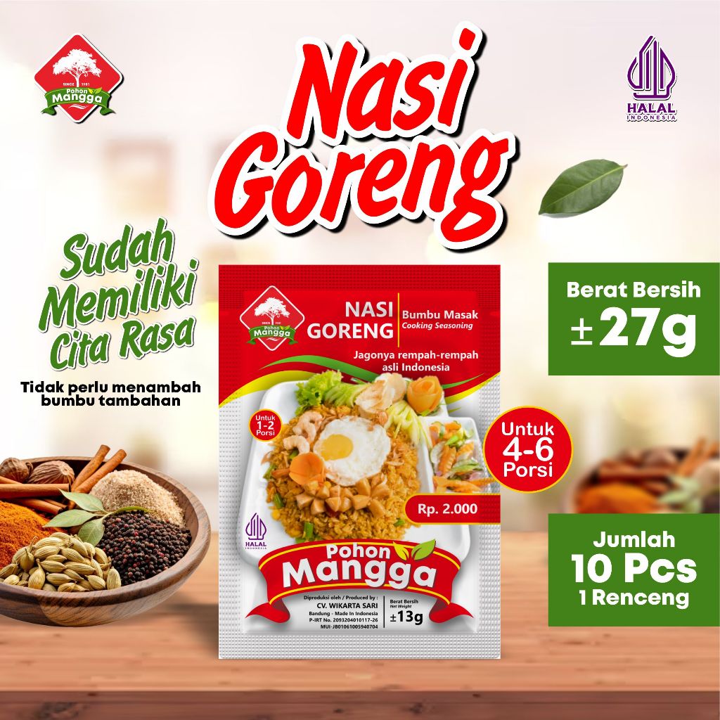 

Bumbu Nasi Goreng Cap Pohon Mangga