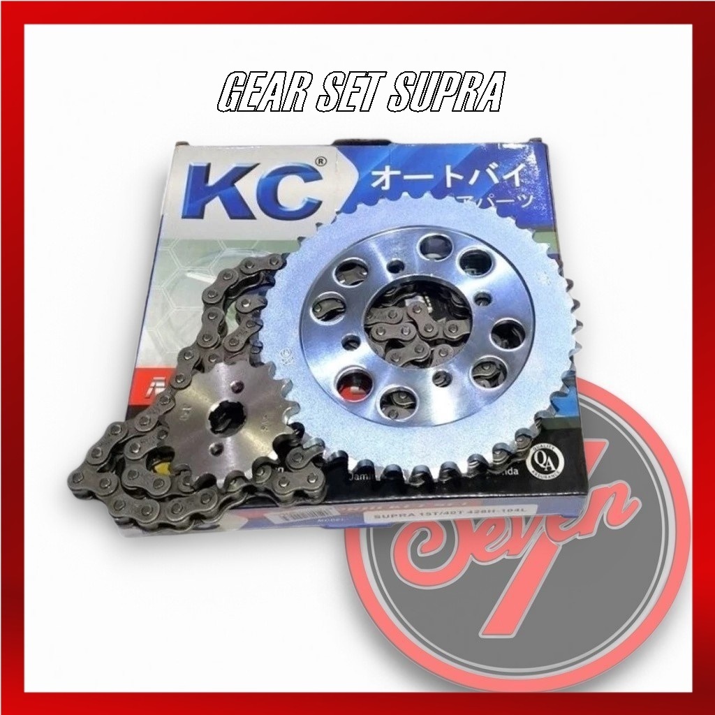 Gear Set / Gear Paket / Chain Kit Honda Supra  KC