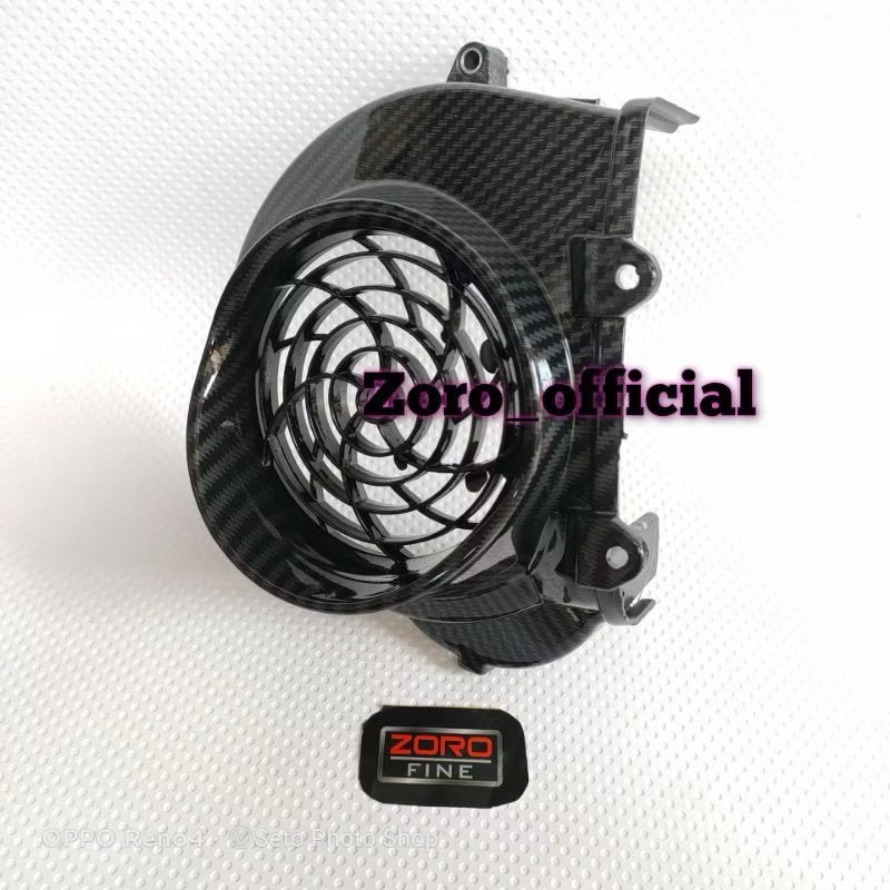 Tutup cover Kipas Carbon Beat Fi 2014 - 2017 ZORO
