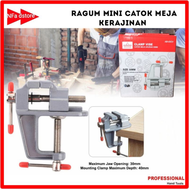 Ragum Mini Catok Meja Kerajinan