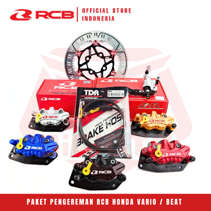 Paket Pengereman RCB Racing Boy Master Rem Kanan S1-FL 14mm + Kaliper Depan S26 + Disc Brake Floatin