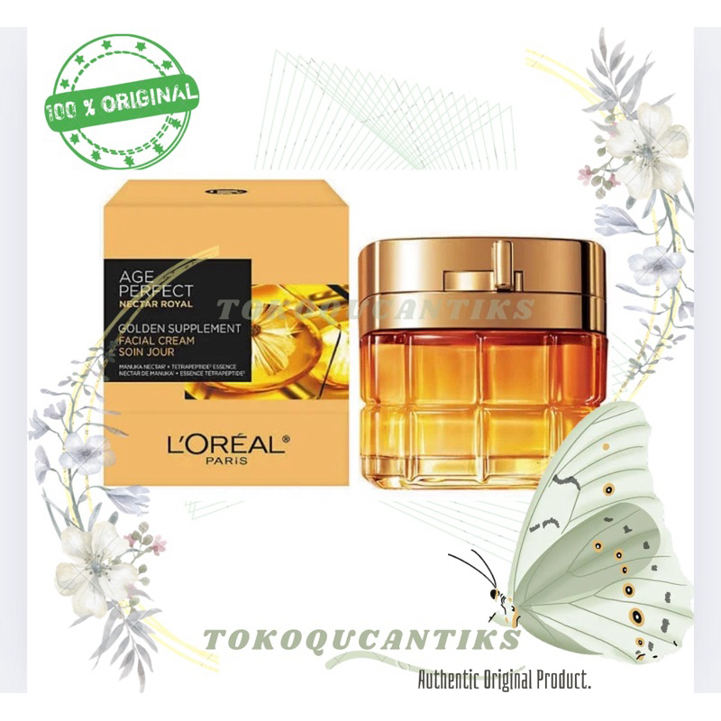 ORIGINAL CREAM NECTAR AGE PERFECT NECTAR ROYAL DAY CREAM 80ML 4X COLLAGEN REJUVENATION