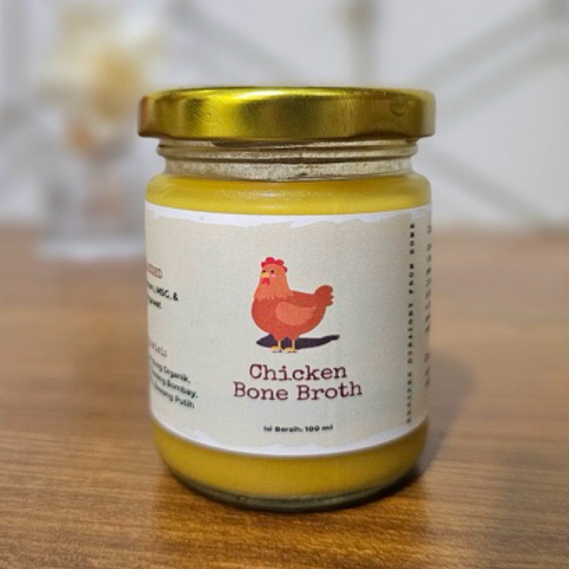 

(100ML) Chicken Bone Broth / Kaldu Tulang Ayam Kampung Organik KENTAL MPASI LANSIA Hampers Gift- Jakarta