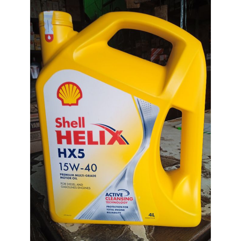 SHELL HX5 15W-40 4 LITER