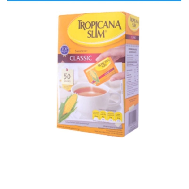 

TROPICANA SLIM SWEETENER 50x2.5g