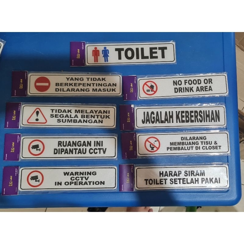 

Label sticker buat toko tenpat makan kualitas bagus borongan lebih murah