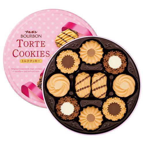 

BOURBON TORTE COOKIES JAPAN ONLY 310GRAM ISI 60 PCS PER KALENG KUKIS COKELAT BOURBON
