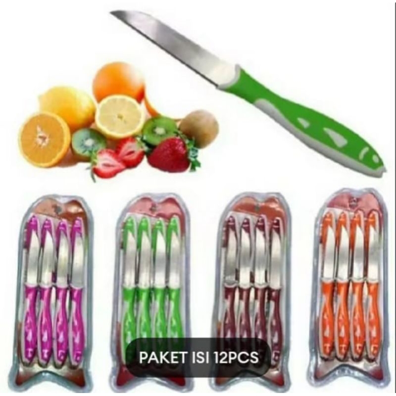 Pisau ikan / pisau motif ikan / pisau ikan / pisau buah