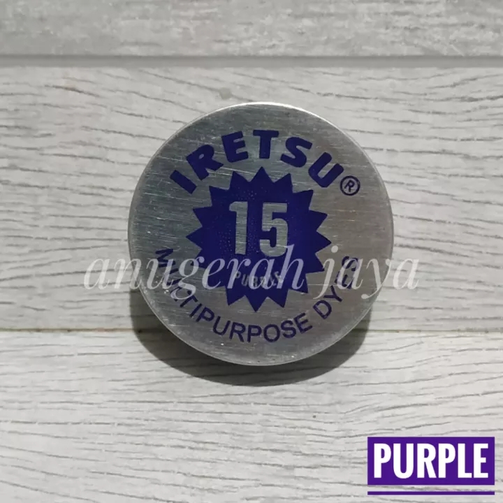 

Iretsu Pewarna Kain Pewarna Textile no 15 Purple
