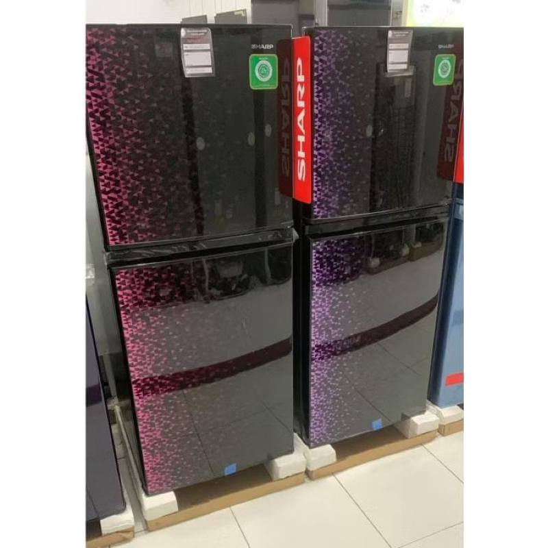 KULKAS SHARP 2 PINTU SJ-236MG (TANPA BUNGA ES) / SHARP SJ236MG KULKAS 2 PINTU SHARP